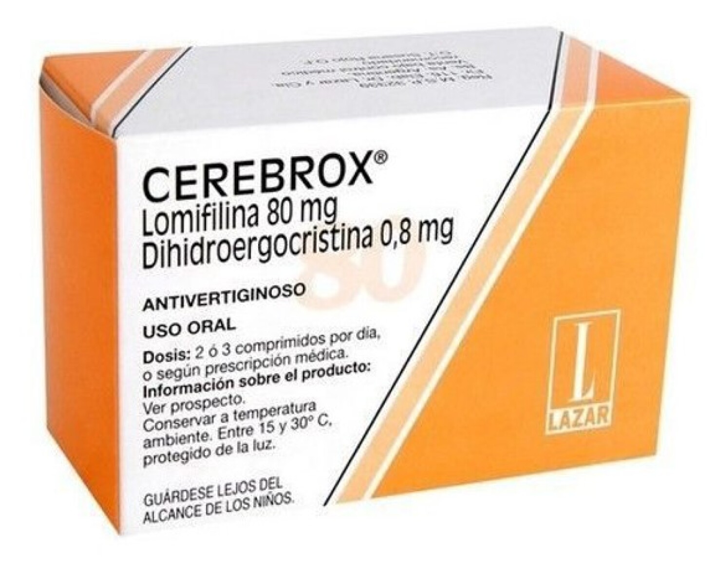 Cerebrox 80 Comprimidos 
