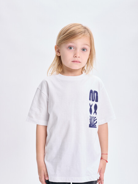 Remera elementos mar Verde