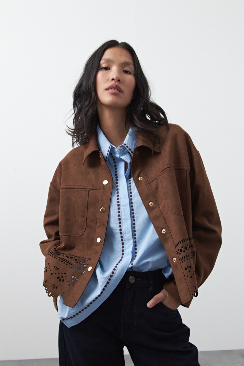 CAMPERA FREDDA Marron