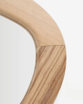 Espejo Selem de madera de mungur con acabado natural 60 x 107 cm Espejo Selem de madera de mungur con acabado natural 60 x 107 cm