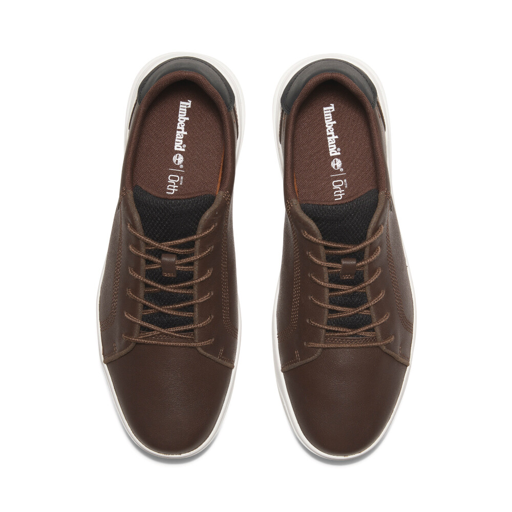 Zapatillas Seneca Bay Low Hombre Dark Brown Full Grain