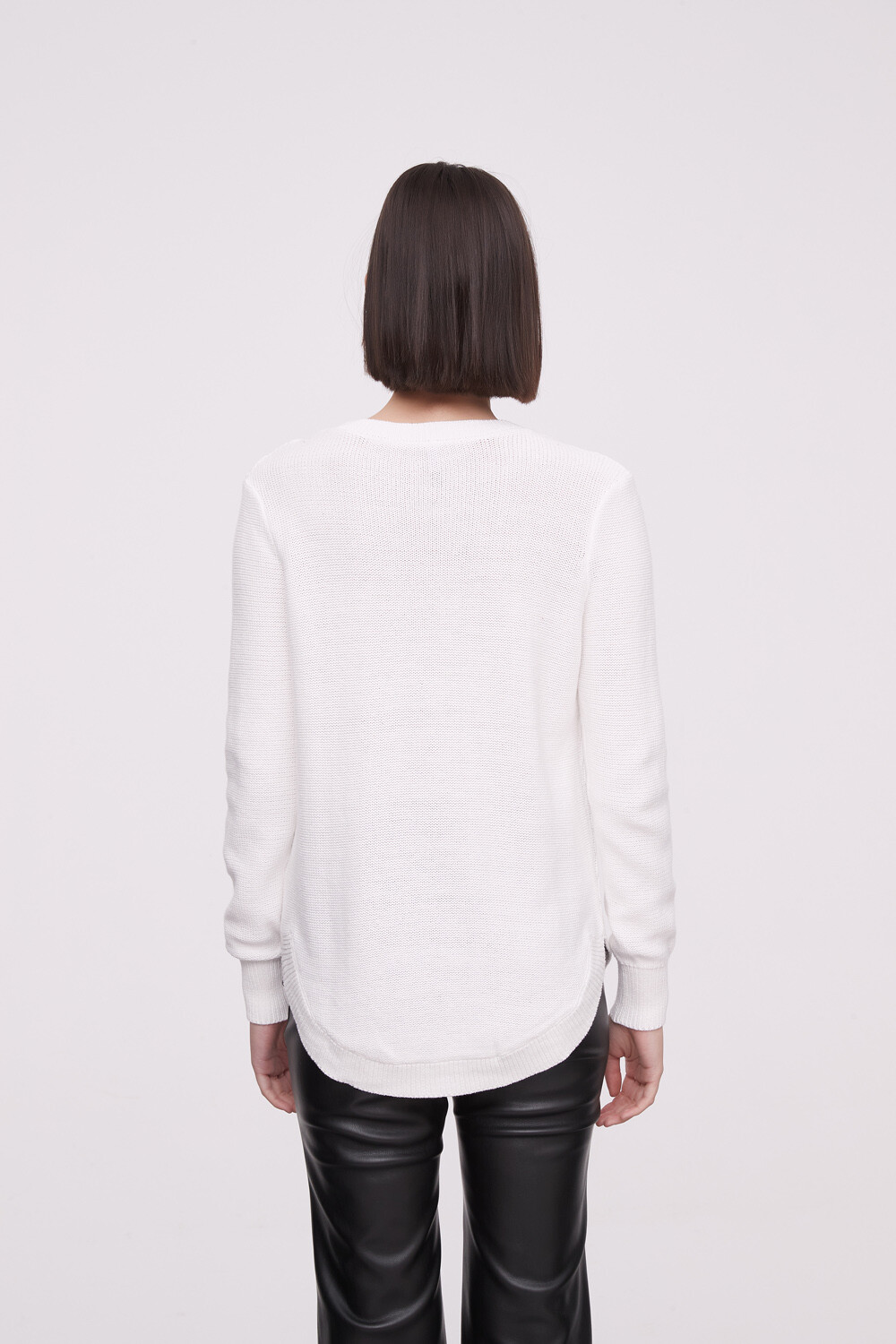 Sweater Aspasia Marfil / Off White