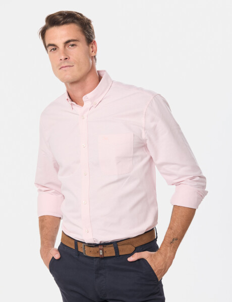 CAMISA SPORT OXFORD Rosa