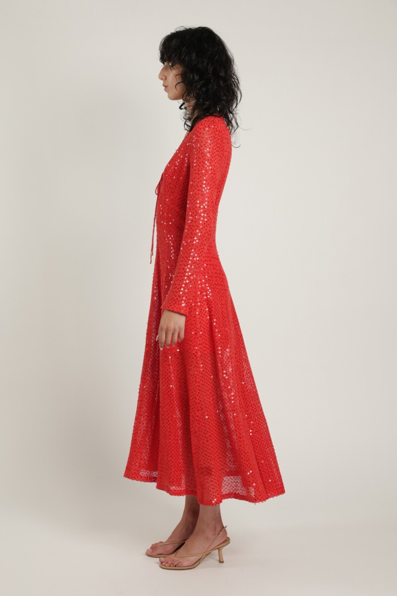 VESTIDO SARAI Rojo