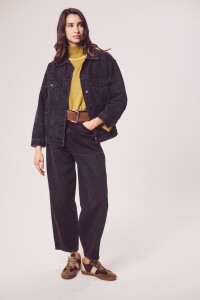 Campera Denim Negro