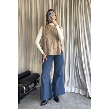 Chaleco Trensi Off White