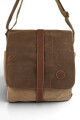 Morral clásico de lona Marrón