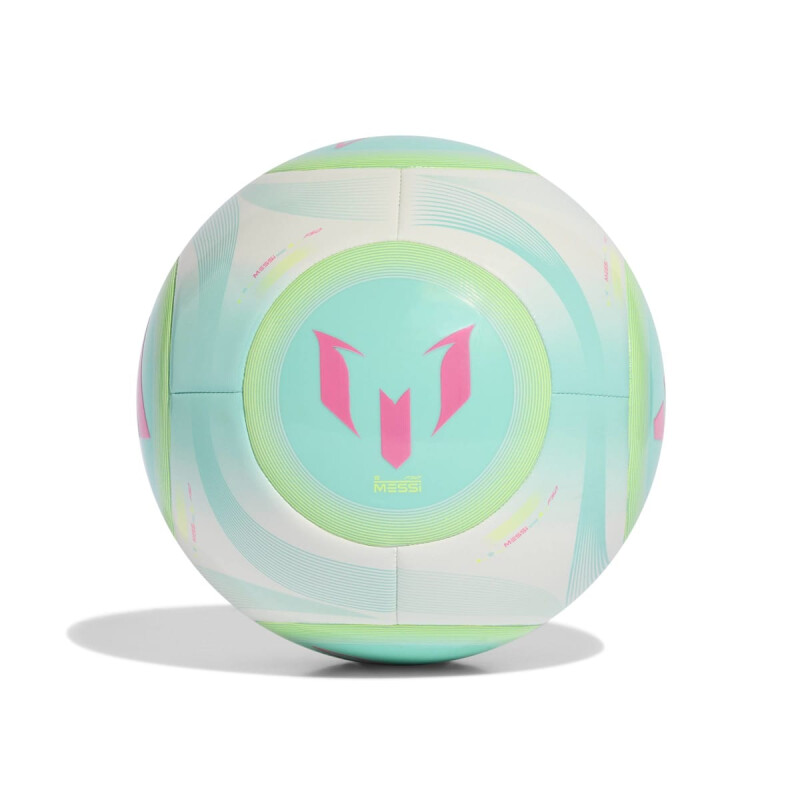 Pelota Adidas MESSI CLB Hombre KA5267 Blanco-verde Agua