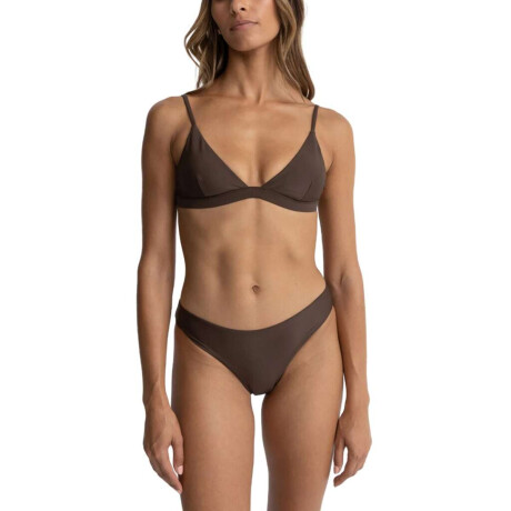 Bikini Rhythm Classic Bralette - Marrón Marrón