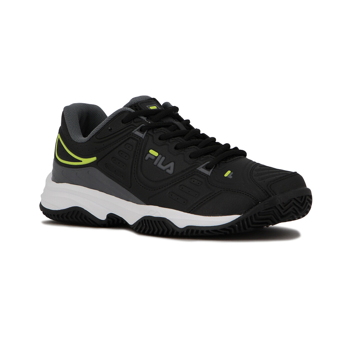 Championes Tennis Hombre Fila Forehand Clay - Negro-Grafito 