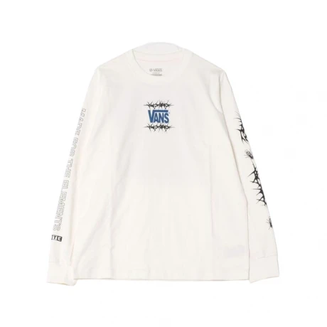 REMERA VANS MTE Electro Waves LS Tee WHITE