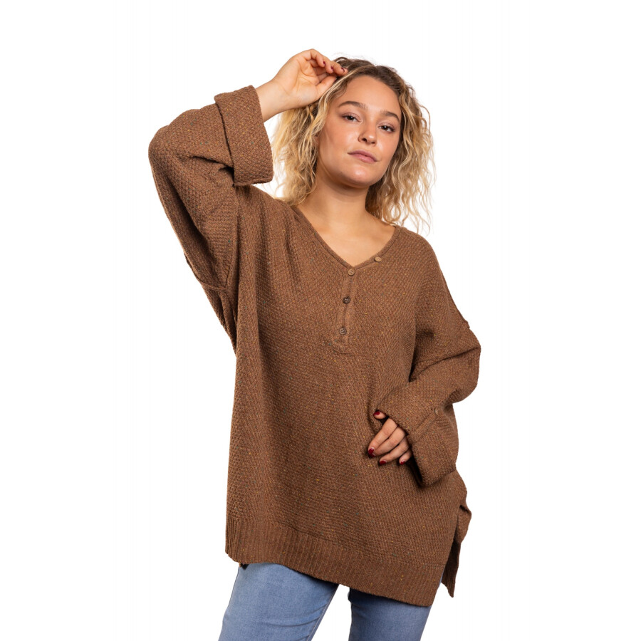 CHERRY SWEATER BROWN