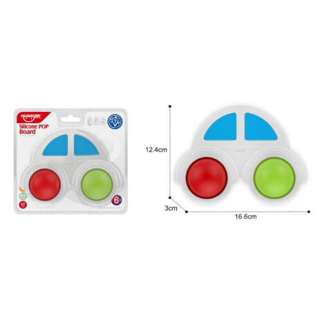 Pop It Huanger He0144 Sensorial De Silicona 17.5X13.5X3Cm Ub AUTOS