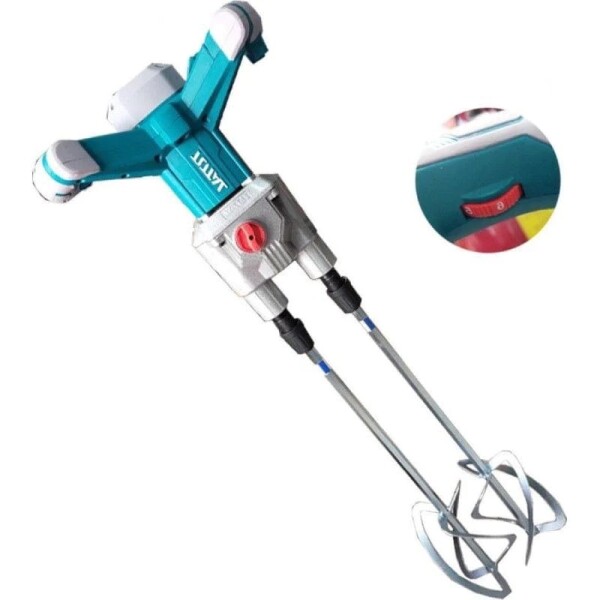 Mezcladora de Pintura 1800W - 2 Paletas - Total Industrial Mezcladora de Pintura 1800W - 2 Paletas - Total Industrial