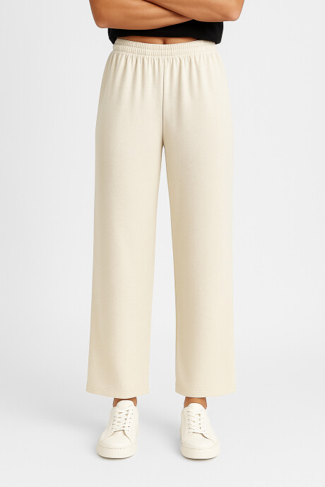 Pantalon Pitu Beige Claro