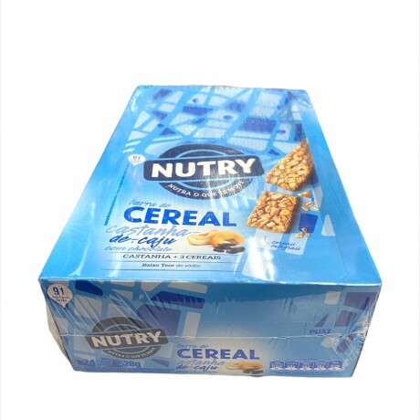 Barrita de Cereal Nutry x 24 Castañas de Caju y Chocolate