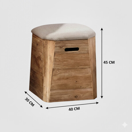 BANCO DECORATIVO MADERA MACIZA LIÍNEA RÚSTICA BANCO DECORATIVO MADERA MACIZA LIÍNEA RÚSTICA