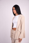 Blazer 4 botones Beige