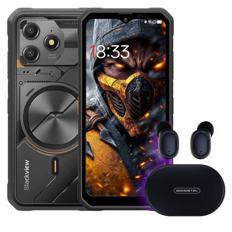Blackview Fort 100 24(8+16)gb Ram 128gb 4g + Regalo NEGRO