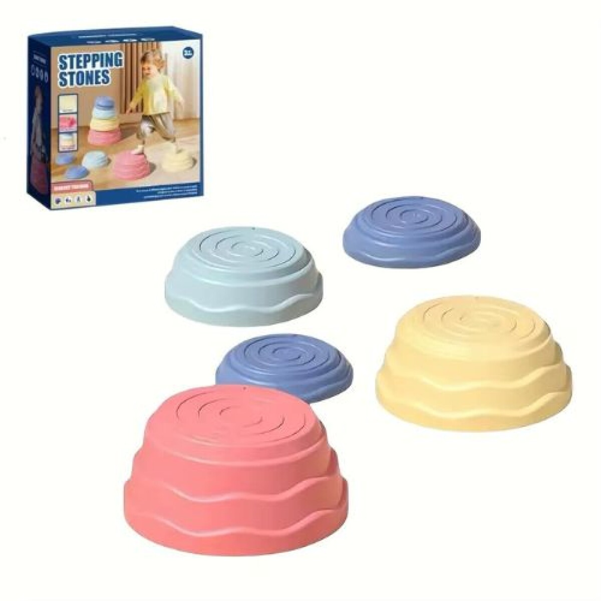 Set de 5 piedras equilibrio - Set De 5 Piedras Equilibrio 