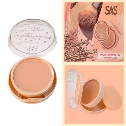 Polvo compacto y corrector Polvo Compacto Y Corrector