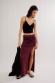 FALDA MAXI PEAK SHOW Rojo