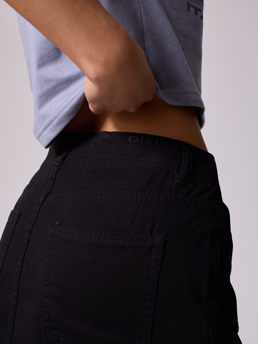 FALDA CORTA JAYLA DIXIE Negro