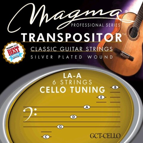 Encordado Clásica Transpositor Magma Cello Tuning GCTCELLO Encordado Clásica Transpositor Magma Cello Tuning GCTCELLO