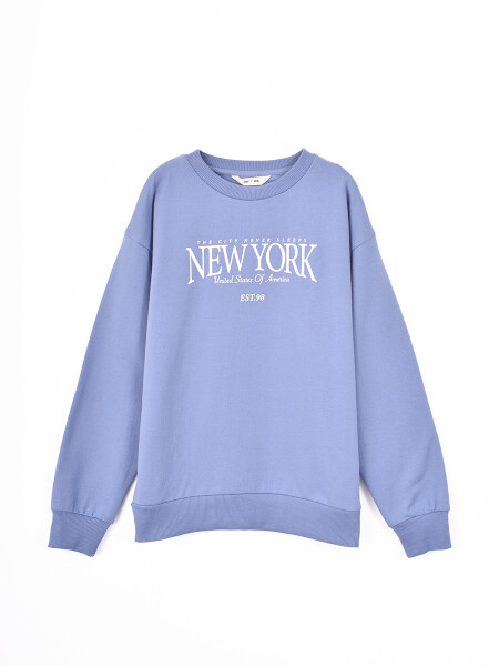 BUZO VOLTON AZUL CLARO