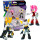 Figuras Muñecos Sonic X3 Original Coleccionable 1