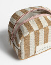 Porta Cosméticos Portacosméticos Con Tag - Marron Beige