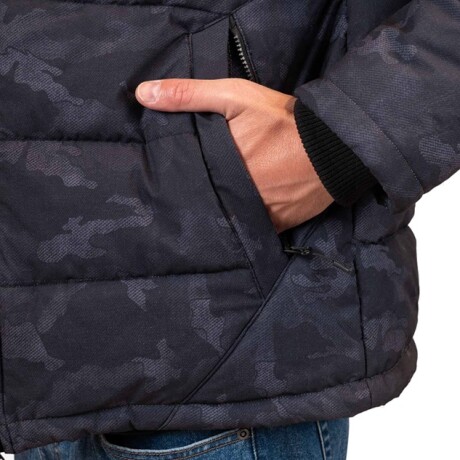 Campera Parka Maui and Sons - Military Puffa - Azul Campera Parka Maui and Sons - Military Puffa - Azul