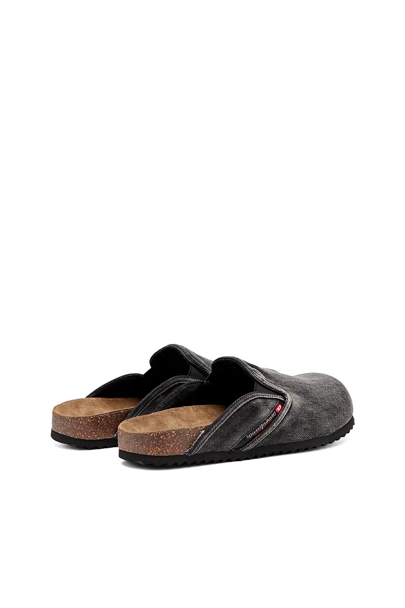 Zuecos Para Hombre D-Woodstock Slip-On Negro