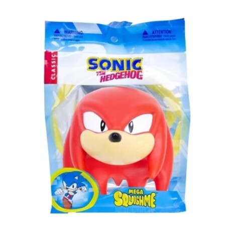 Sonic Knuckles Mega Squishme Sonic Knuckles Mega Squishme