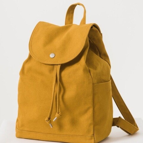 Mochila lona Amarilla