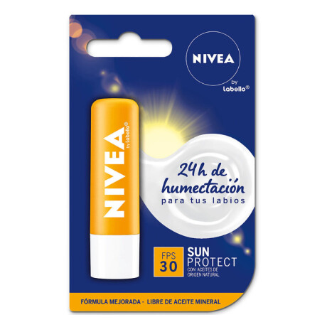 Protector Solar Labial Nivea Hidratante Sun Protect FPS 30 4.8g Protector Solar Labial Nivea Hidratante Sun Protect FPS 30 4.8g