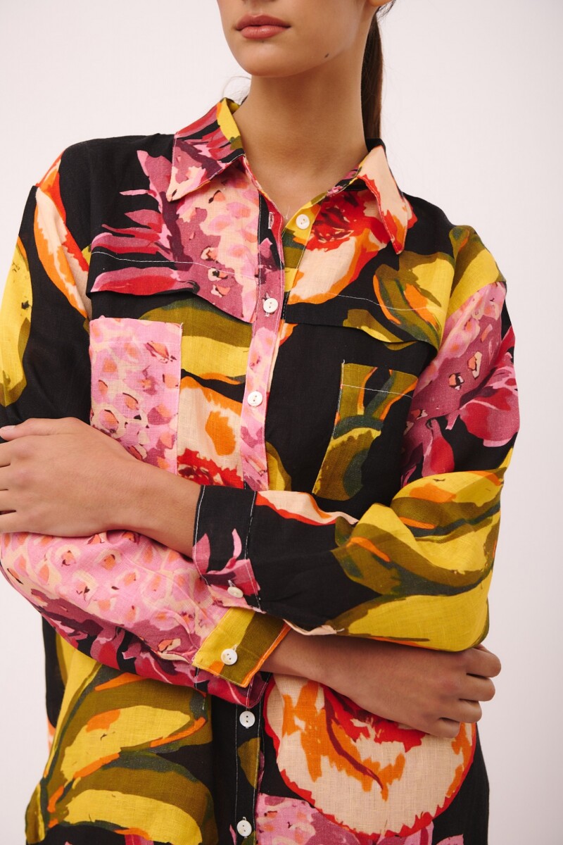 CAMISA MEN MORANGO PRINT Multifruit