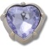 Jibbitz Nightshade SMT Gem Heart Multicolor