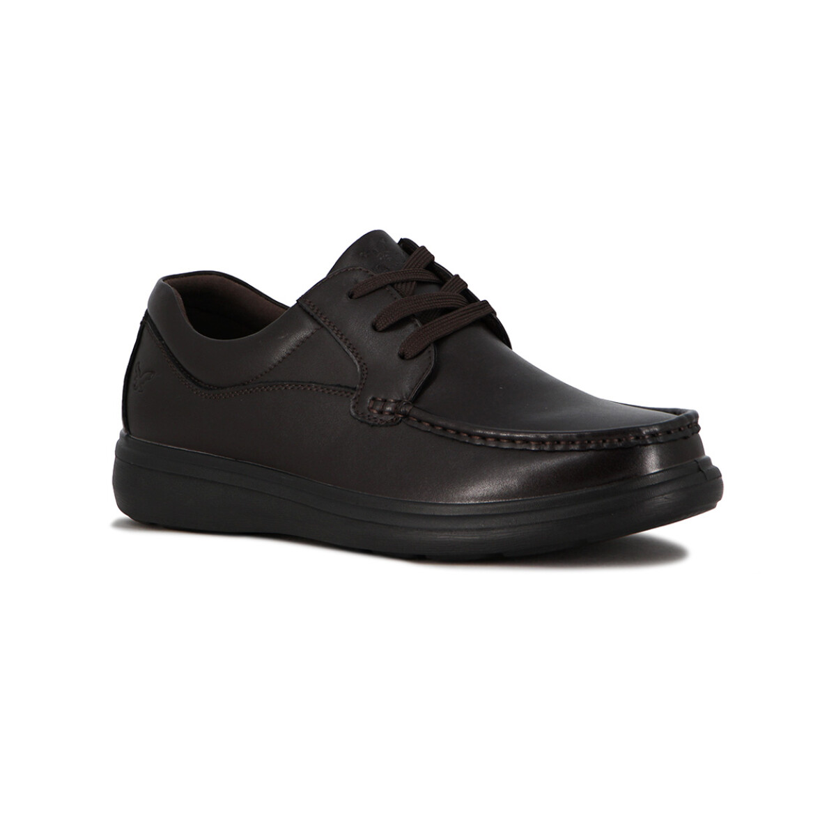 Zapato Starsax Hombre Acordonado Casual - Marron Oscuro - Marron Oscuro 