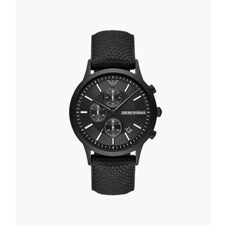 Reloj Emporio Armani Fashion Silicona Negro 0