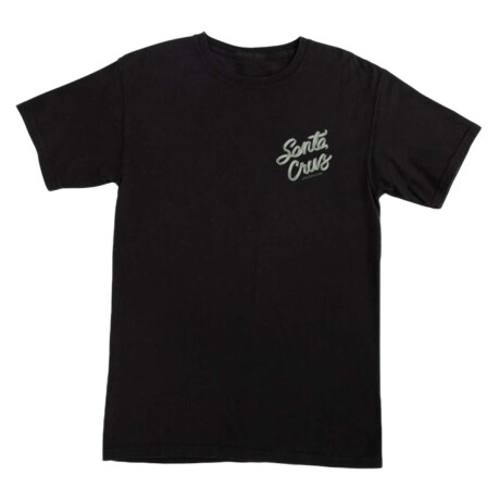 Remera Santa Cruz Fem Ribbon Negro