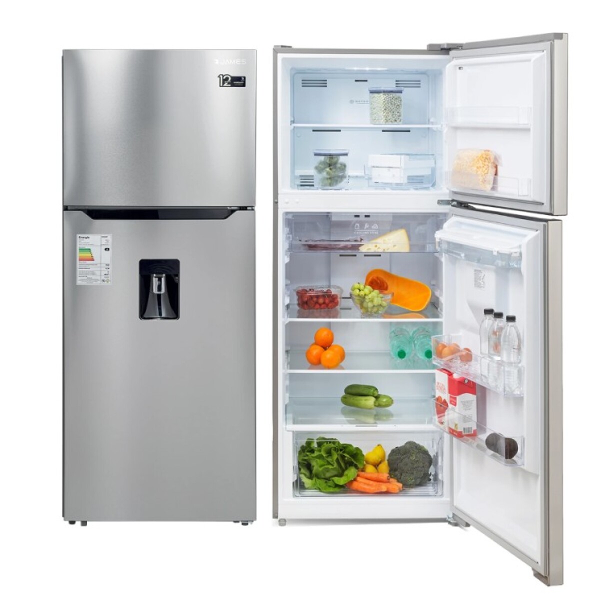 Heladera James Rj 571 Inv Inoxidable D 
