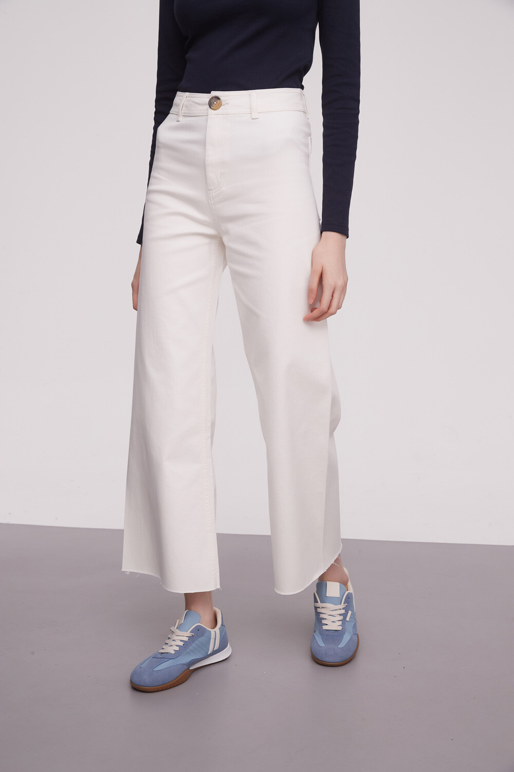 Pantalon Beaty Marfil / Off White