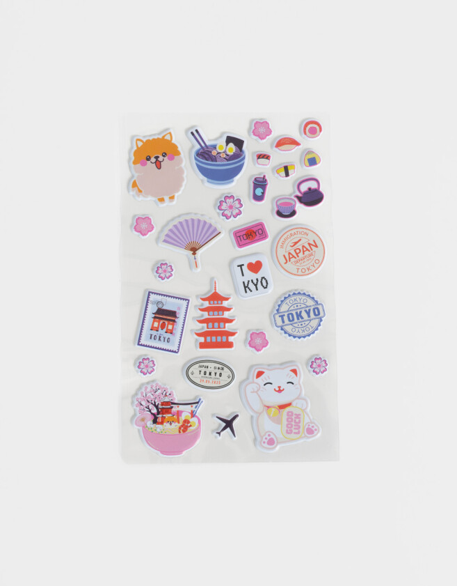 Stickers y Album Stickers Combinacion Multicolor