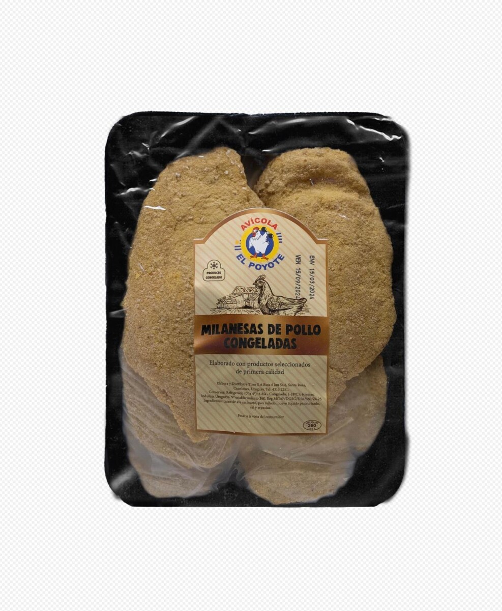 Milanesas de Pollo El Poyote 1Kg 