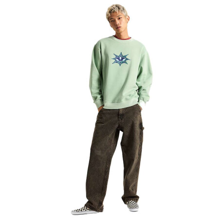 Buzo Vans Star Checker Crew Verde