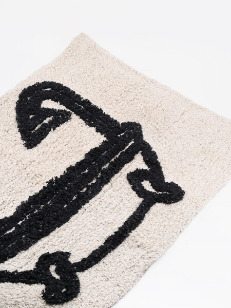 ALFOMBRA PARA BAÑO NATURAL