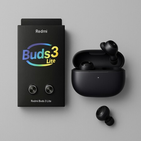 AURICULAR BUDS 3 LITE BLUETOOTH NEGRO