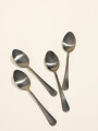 Cuchara Olivo Set 4 Un. Negro Color Unico