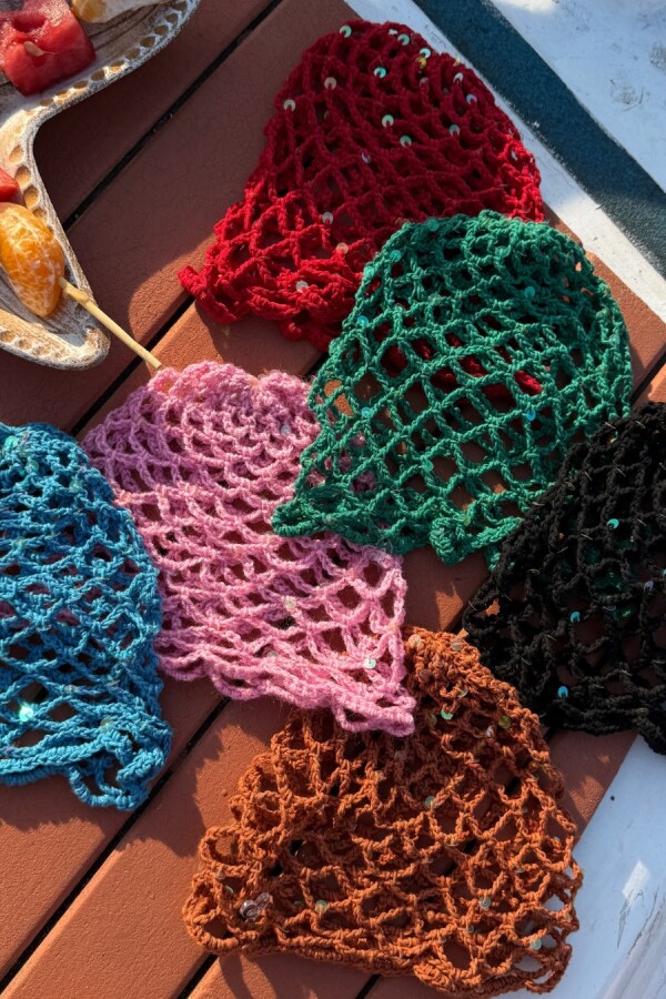 Crochet cap Rosa